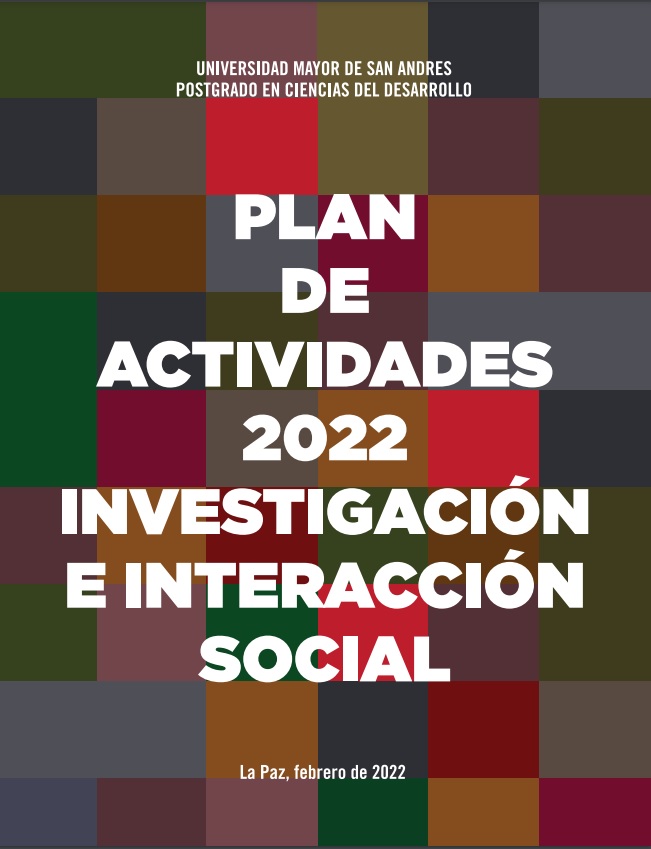 plan de actividades 2022